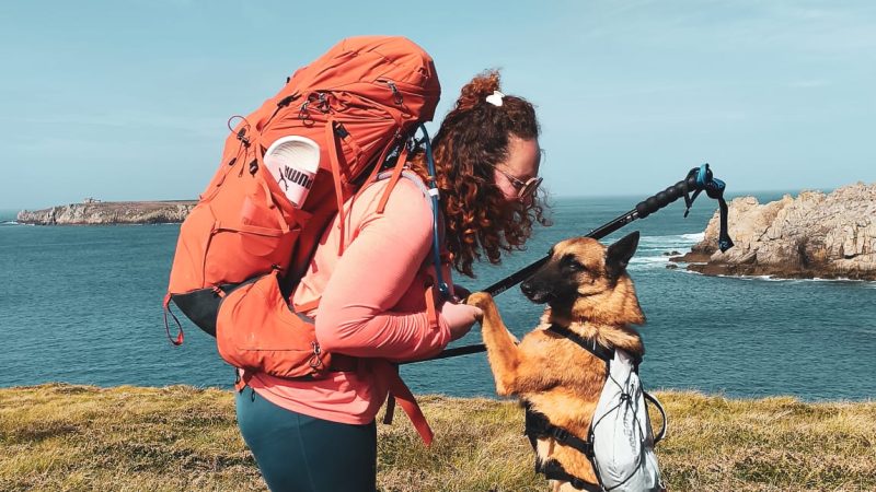 Tour de l’île d’Ouessant avec son chien
